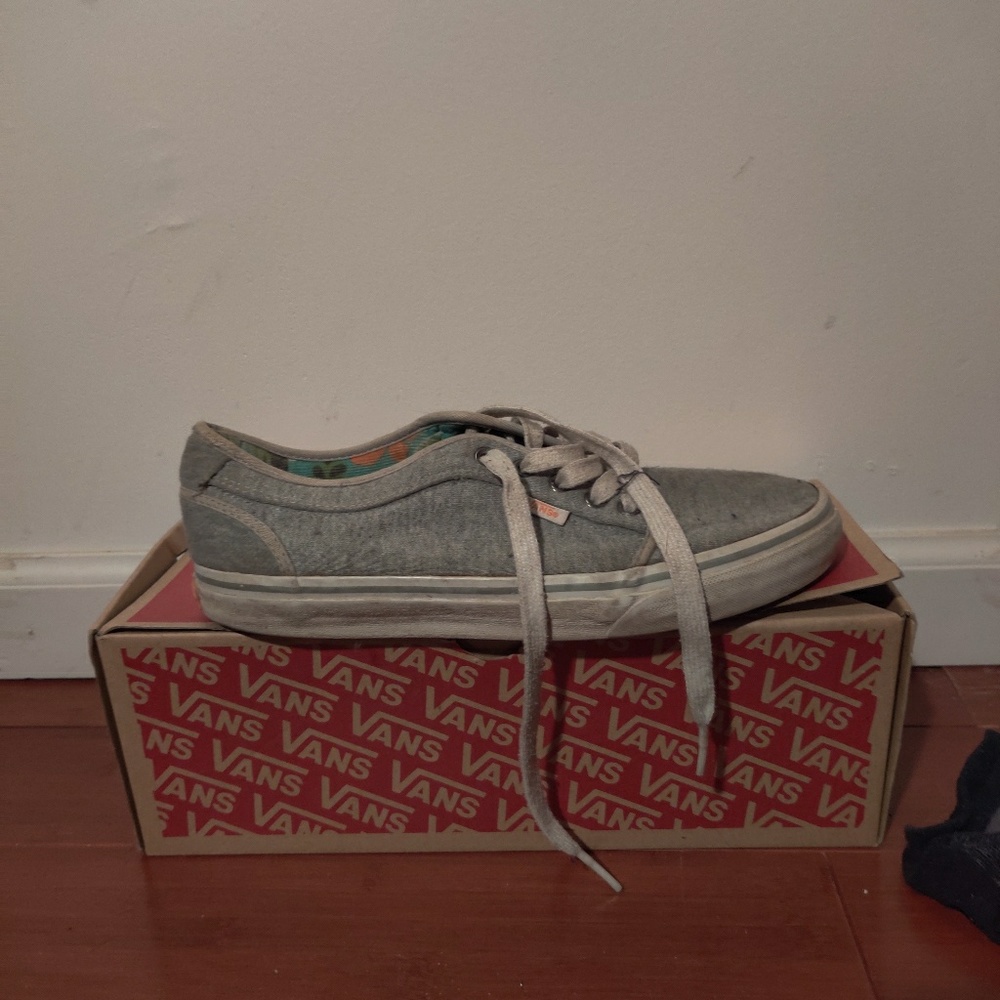 Grey vans